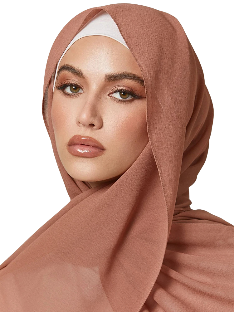 'Mauve' Chiffon Hijab