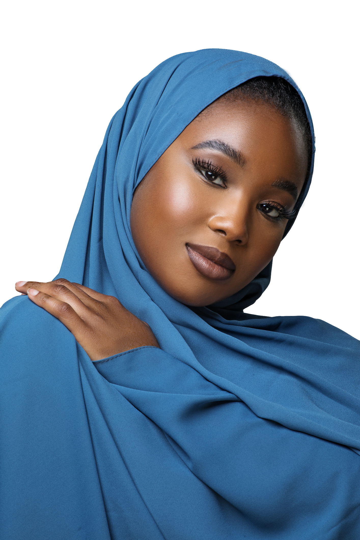 'Turq' Bamboo Jersey Hijab