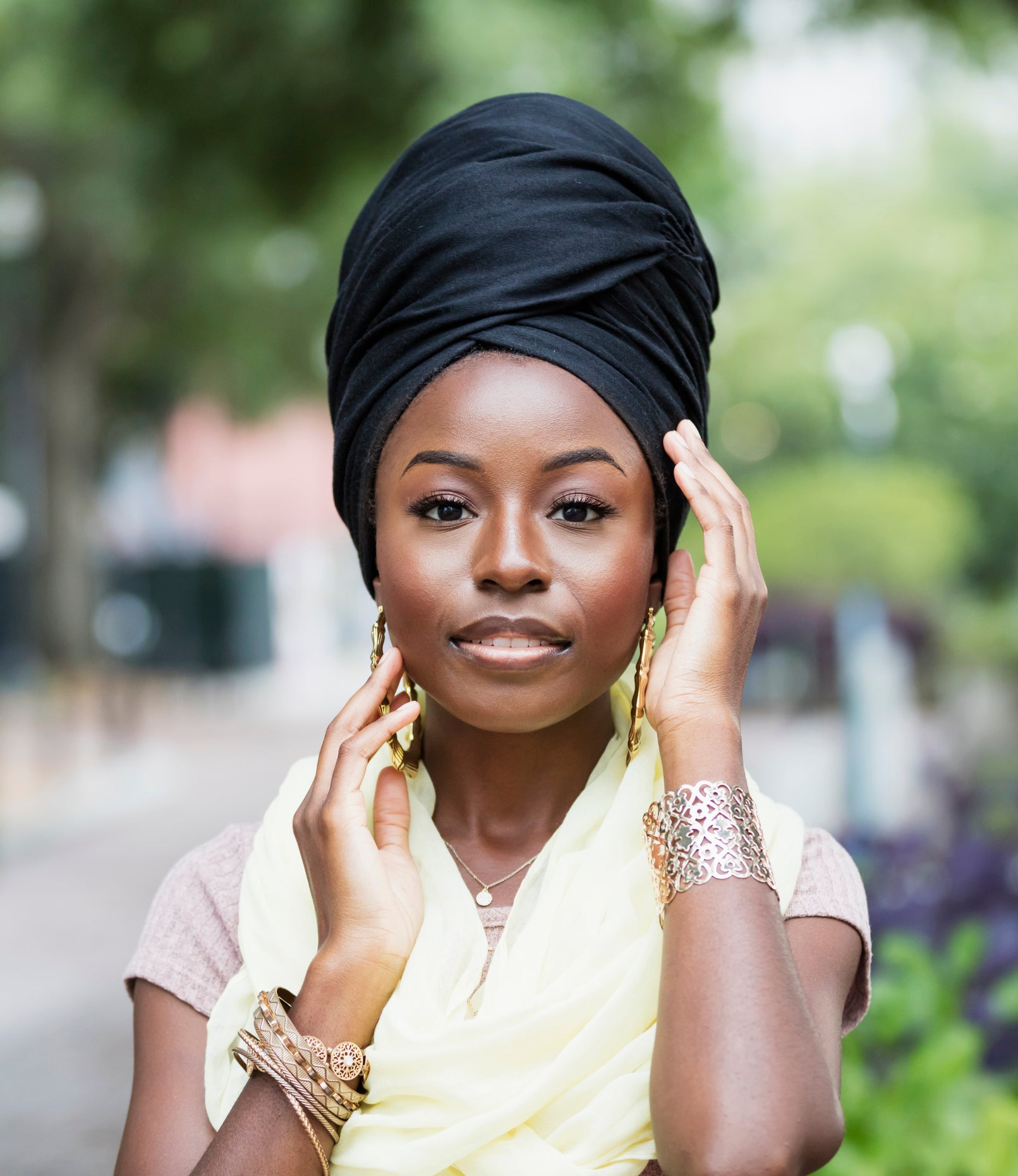'Olive' Jersey Knit Headwrap