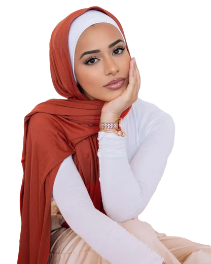 'Charcoal Gray' Chiffon Hijab
