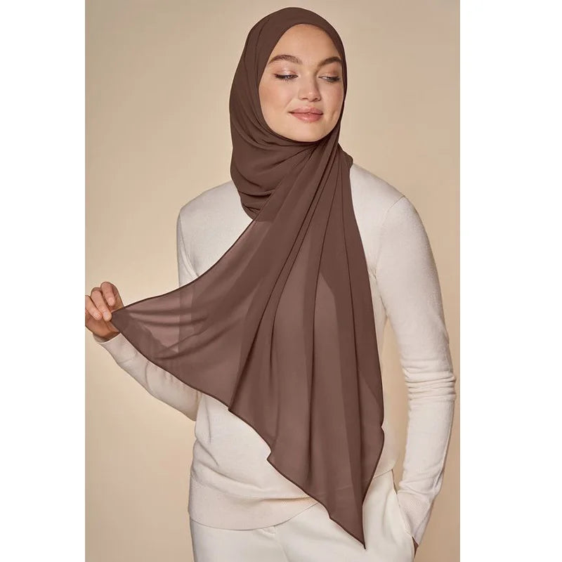 Chiffon Hijab | Lightweight & Airy Veil for the Modest Woman