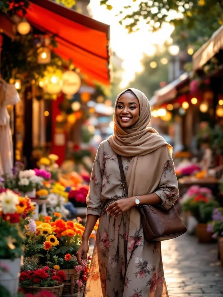Camel Chiffon Hijab