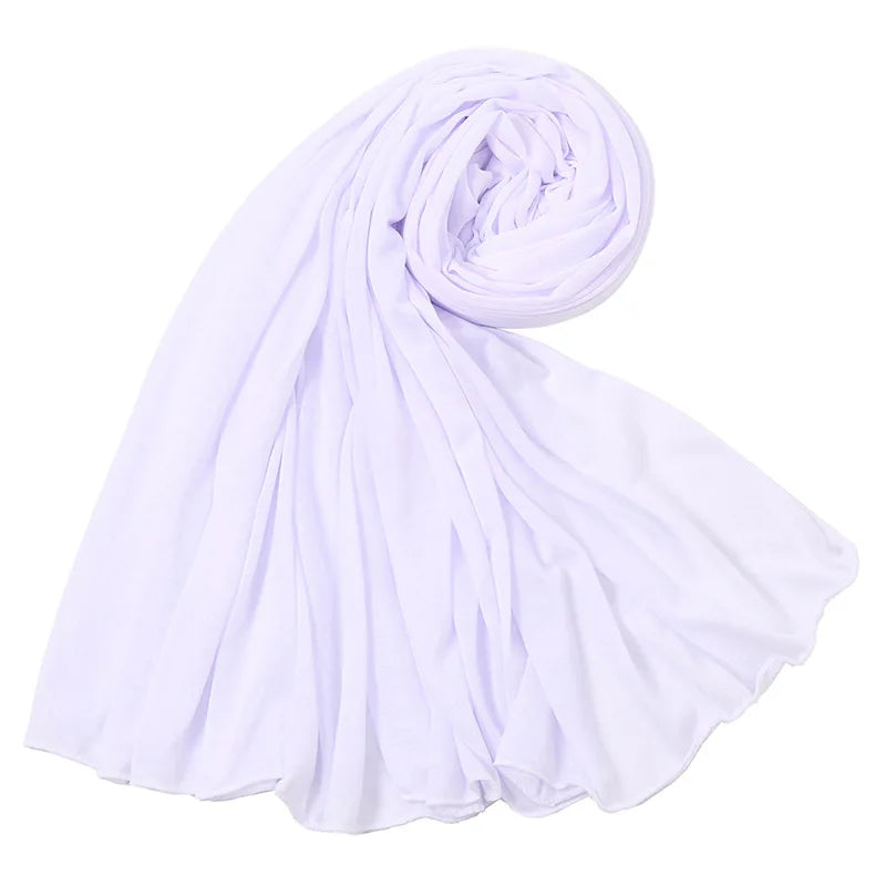 'Charcoal Gray' Chiffon Hijab