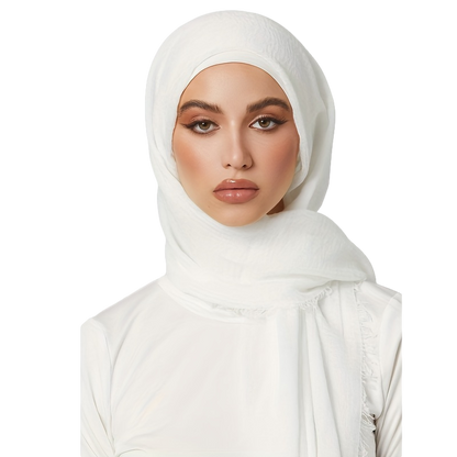 'Navy Blue' Chiffon Hijab