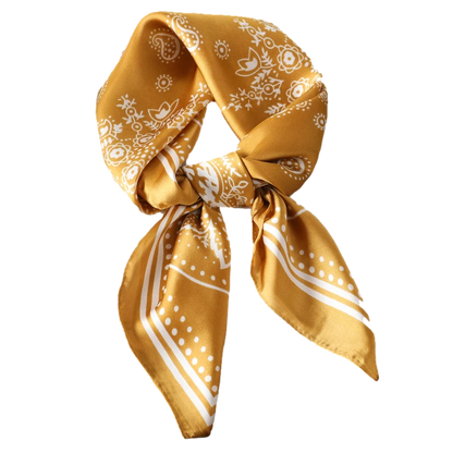 'Sultry Sage' Luxe Scarf | 35" Square Scarf 